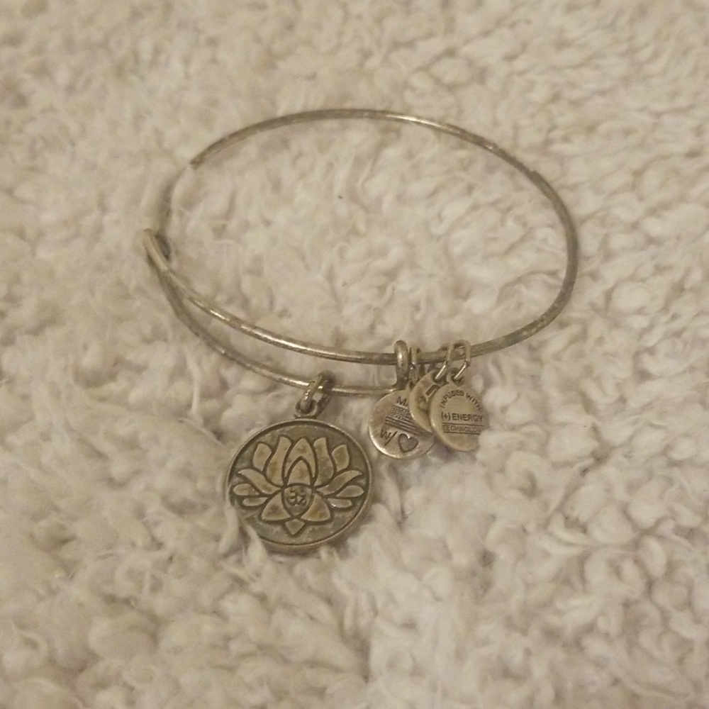 Alex and Ani Peace Petals bangle